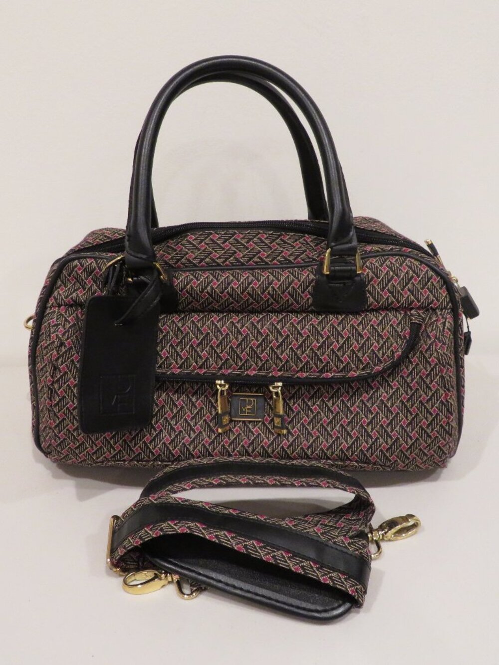 Diane Von Furstenberg Vintage Carry On Travel Bag DVF